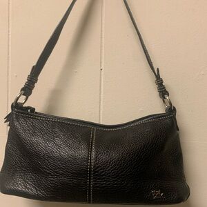 The Sak Black Leather Shoulder Bag